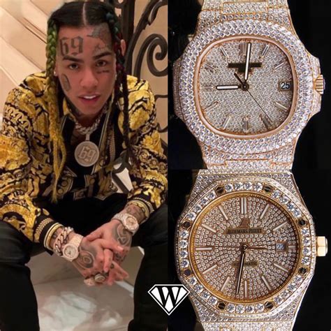 rappers wearing diamond watches